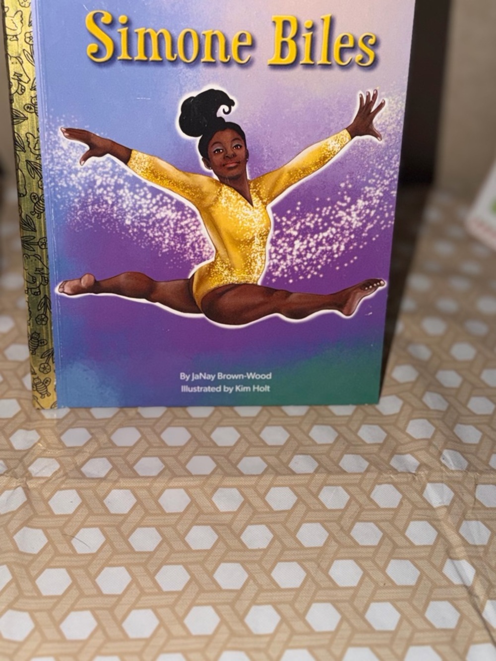 Simone Biles Picture Book - Gold Leotard Edition